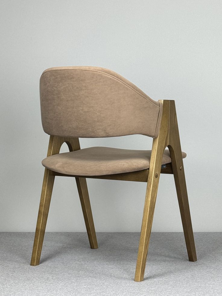 Wooden Chair with Soft Seat