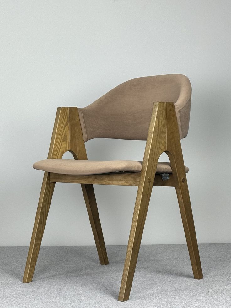 Wooden Chair with Soft Seat