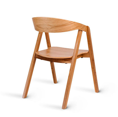 Wooden Chair with Hard Seat