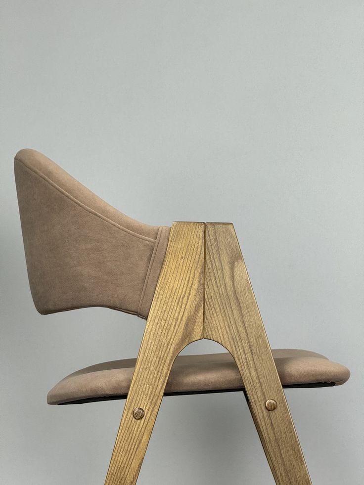 Wooden Chair with Soft Seat