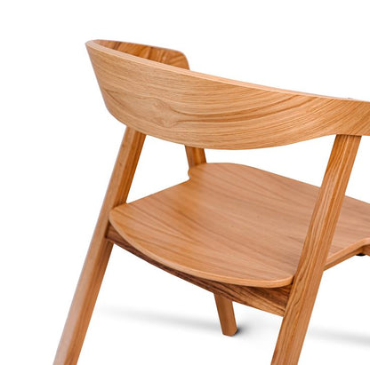 Wooden Chair with Hard Seat