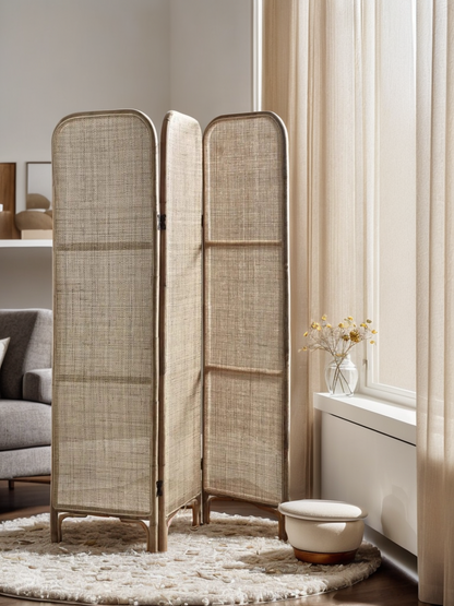 Rattan Partition