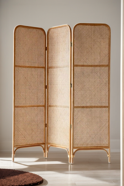 Rattan Partition