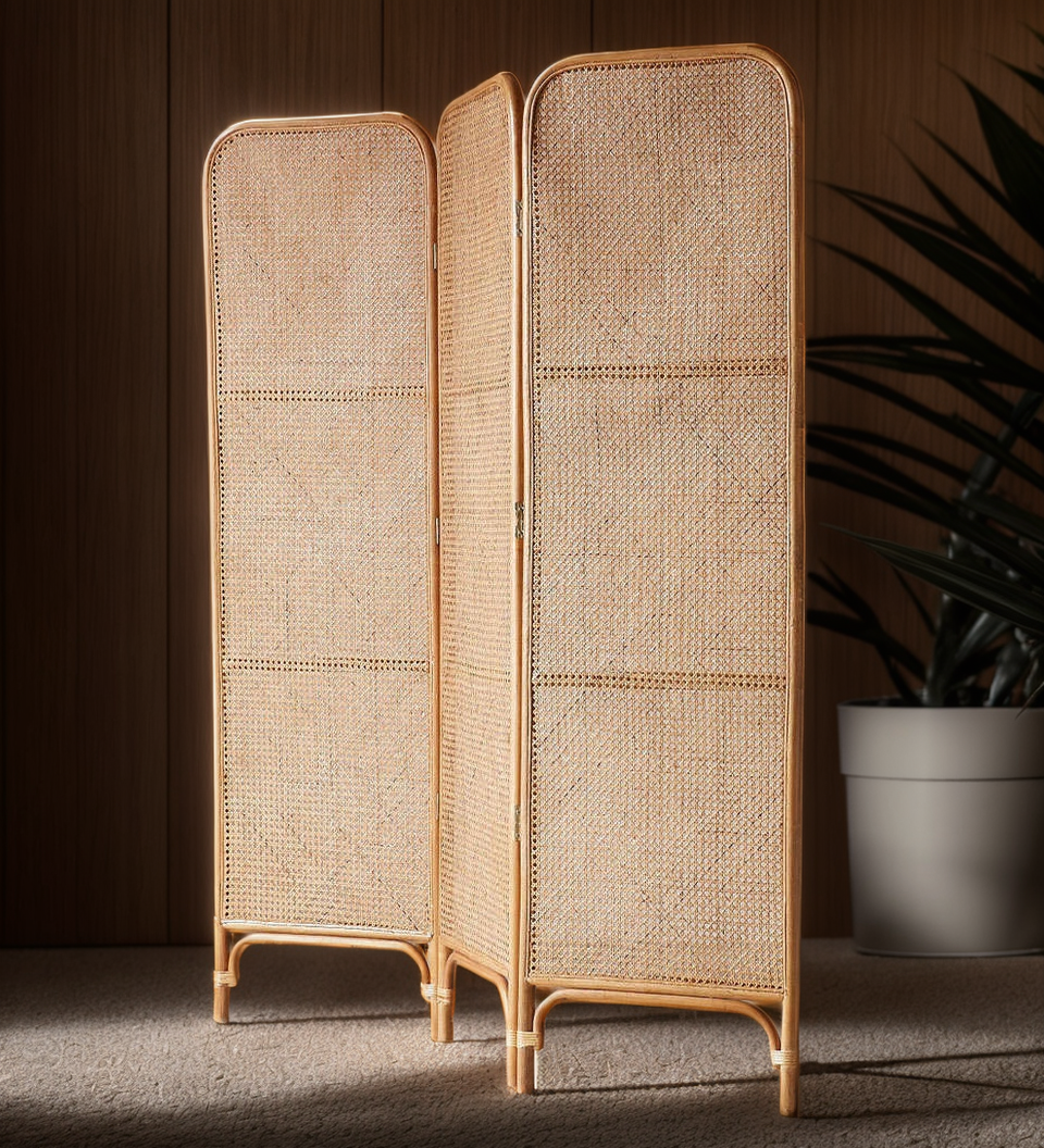 Rattan Partition