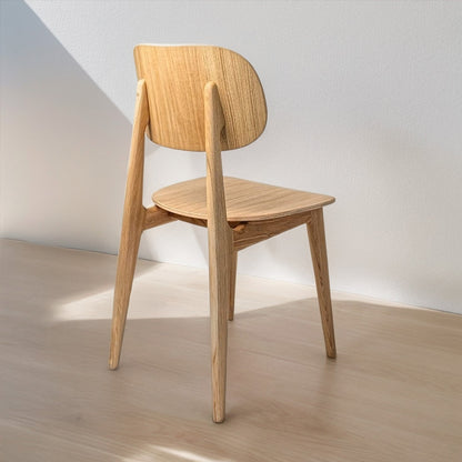 Beige Wooden Chair