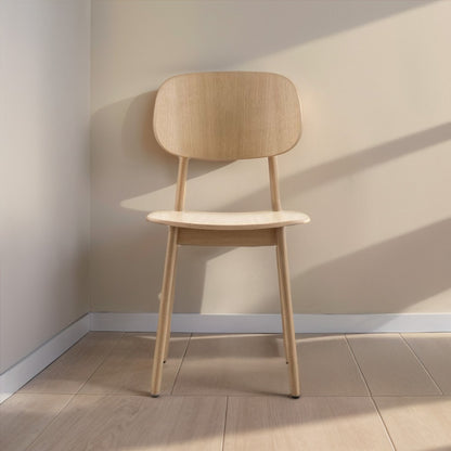 Beige Wooden Chair