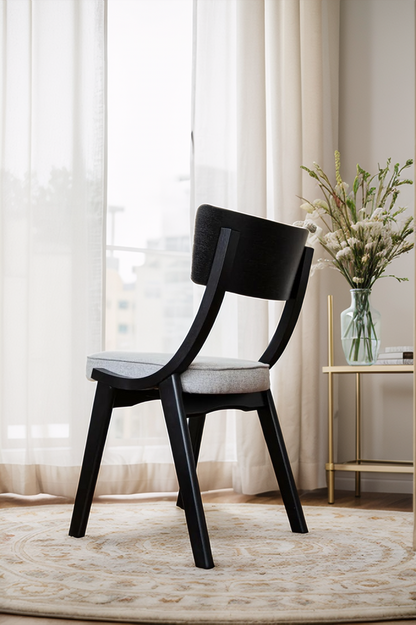 Black Wooden Chair