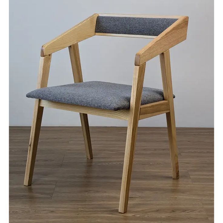 Wooden Chair with Soft Seat